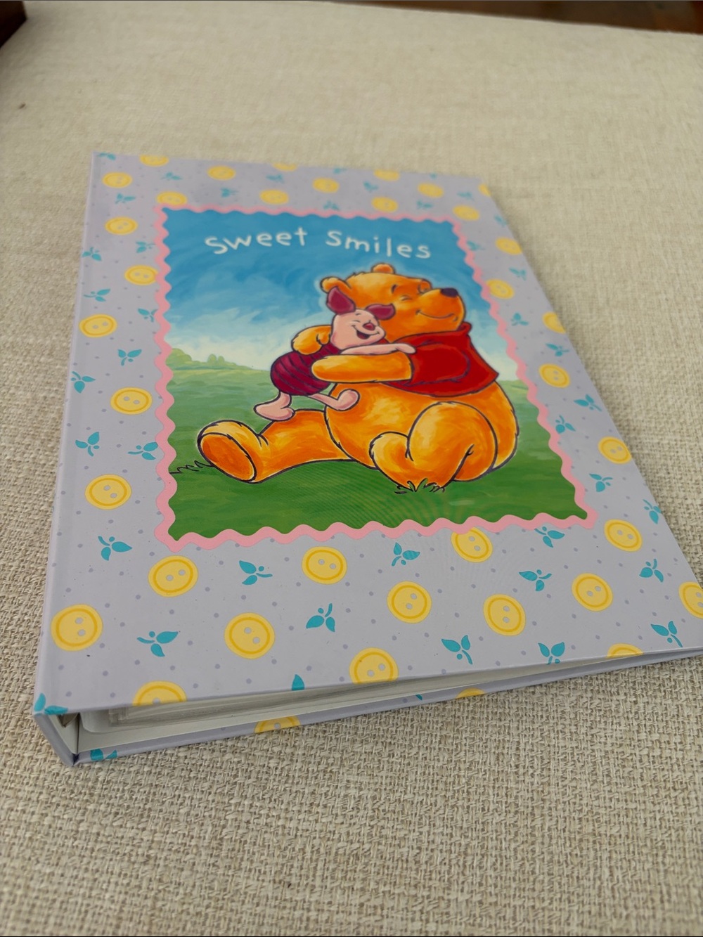 Hallmark Purple Winnie the Pooh Sweet Smiles Photo album